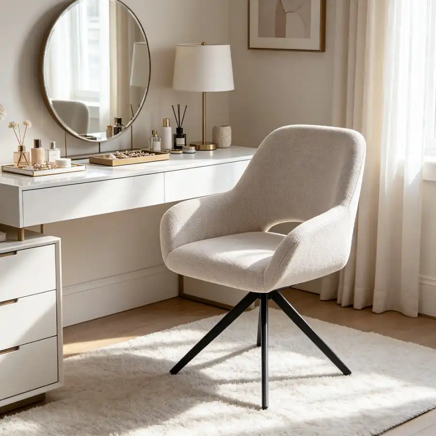 upholstery Reviews of popular brands offering metal leg fleece fabric dining chairs